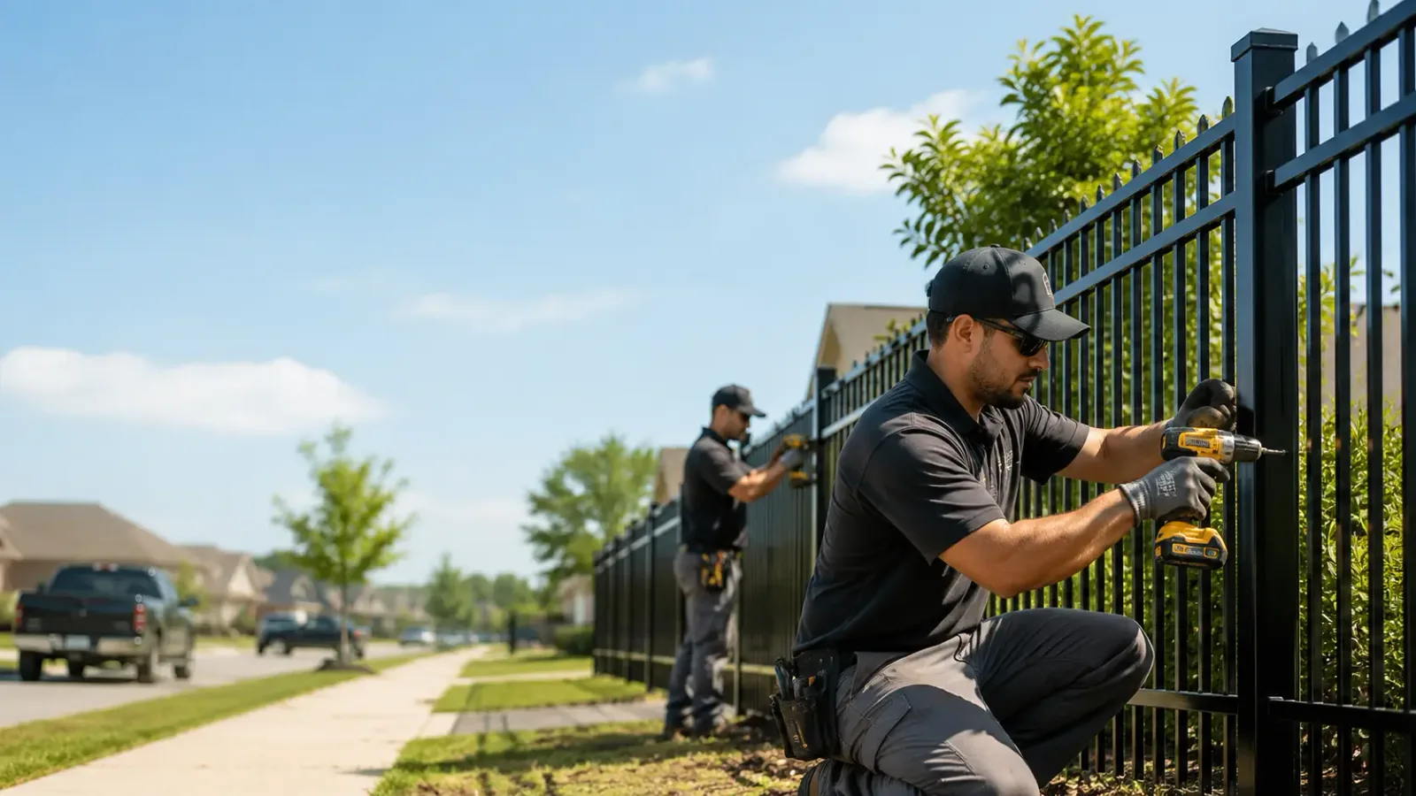 Metal Fence Installation in Bolingbroke, GA